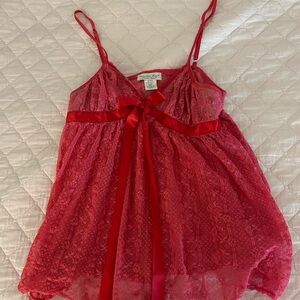 Seductive Wear by Cinema Etoile Red Lace Babydoll